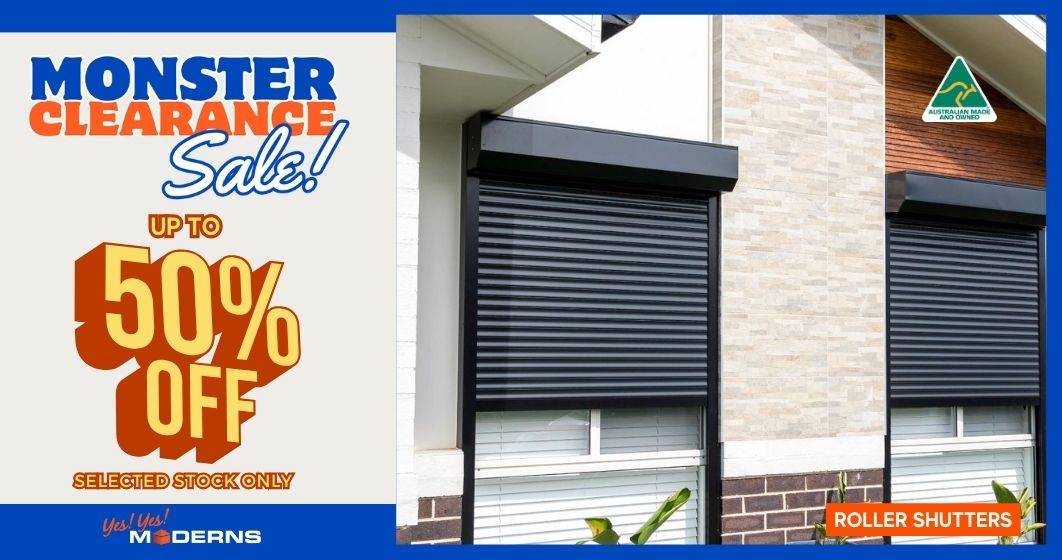 Modern Roller Shutters Monster Clearance Sale